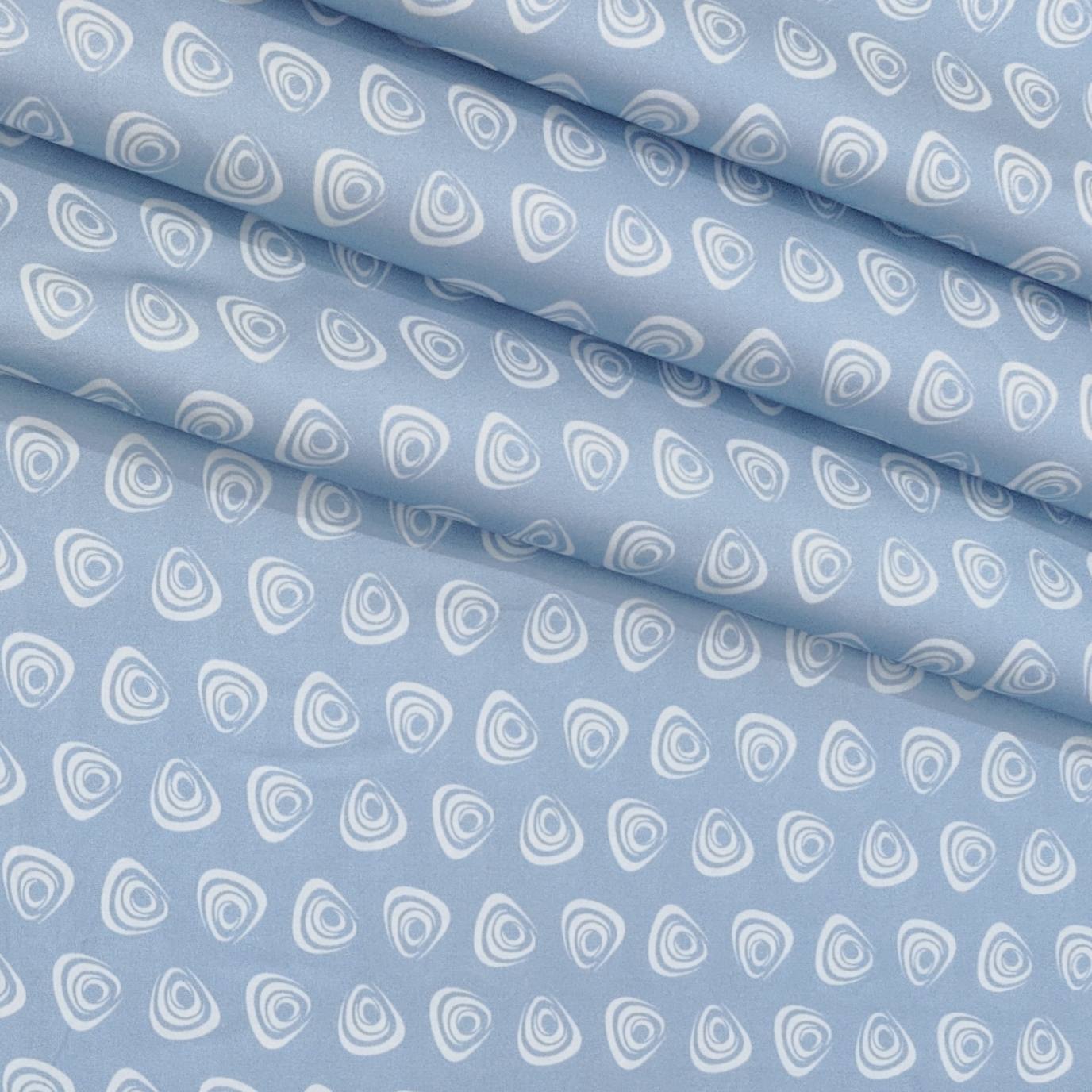 Shirt Fabric Donear Premium Giza Cotton Digital Print Colour Water Blue